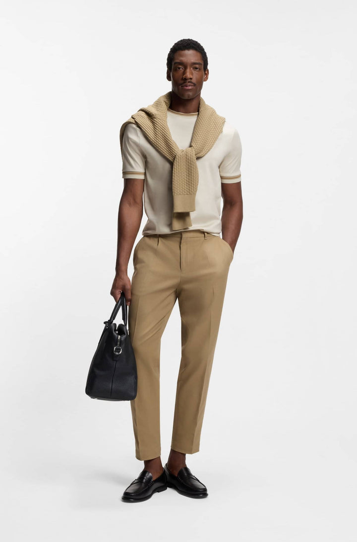 BOSS T-Shirts Slim Fit - H-TESSLER 202 50554536- Concorde Fashion#color_white-131