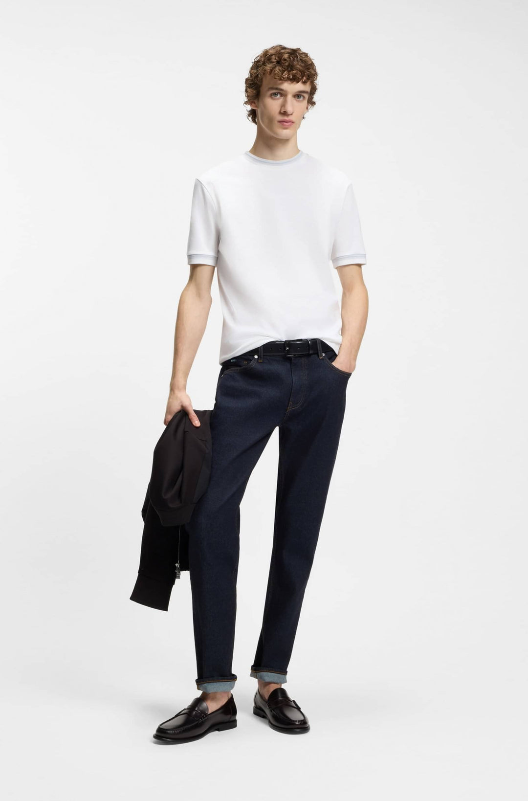 BOSS T-Shirts Slim Fit - H-TESSLER 202 50554536- Concorde Fashion#color_white-100