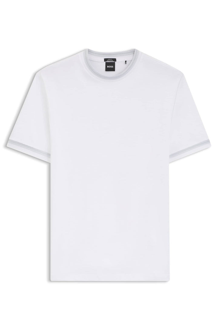 BOSS T-Shirts Slim Fit - H-TESSLER 202 50554536- Concorde Fashion#color_white-100