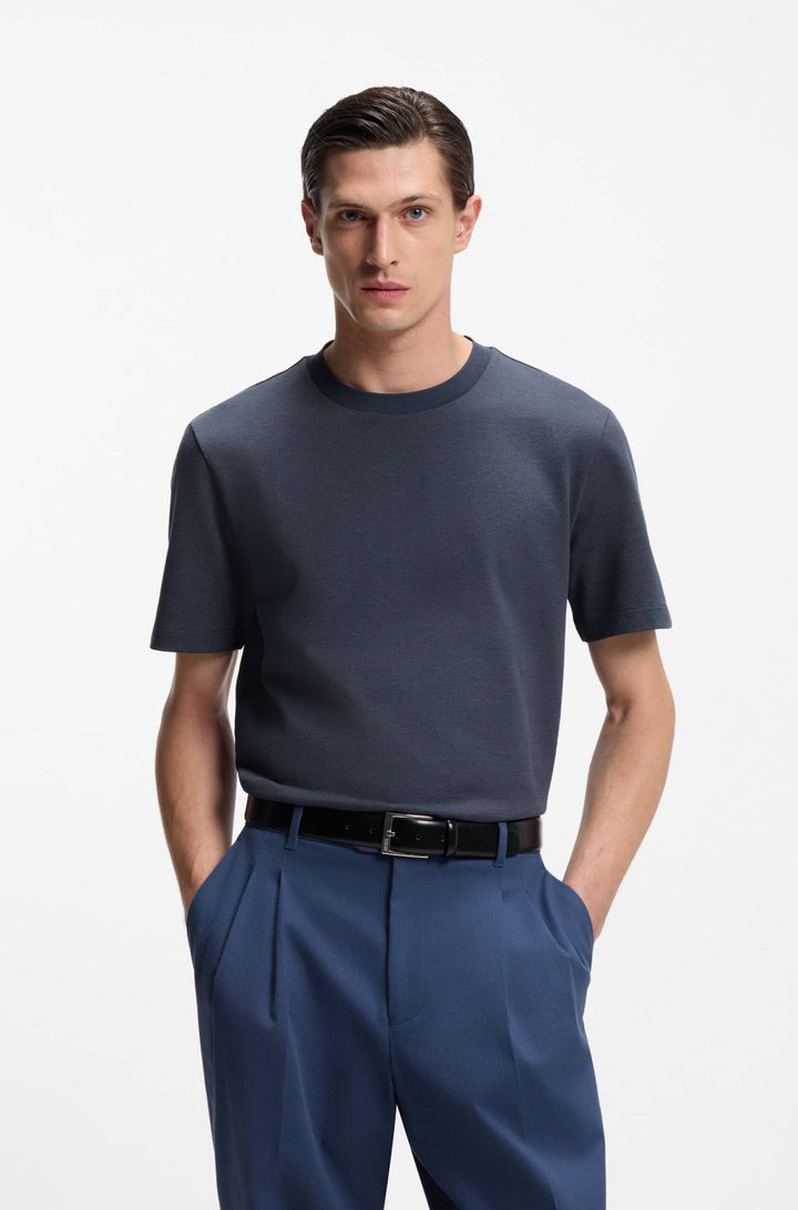 BOSS T-Shirts Regular Fit - H-THOMPSON 102 50555163- Concorde Fashion#color_navy-404