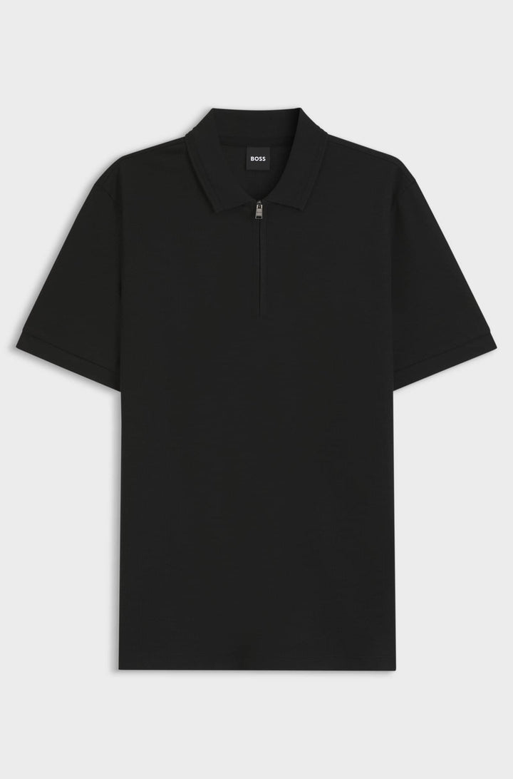 BOSS Polos Regular Fit - H-PARAS 70 50554614- Concorde Fashion#color_black-001