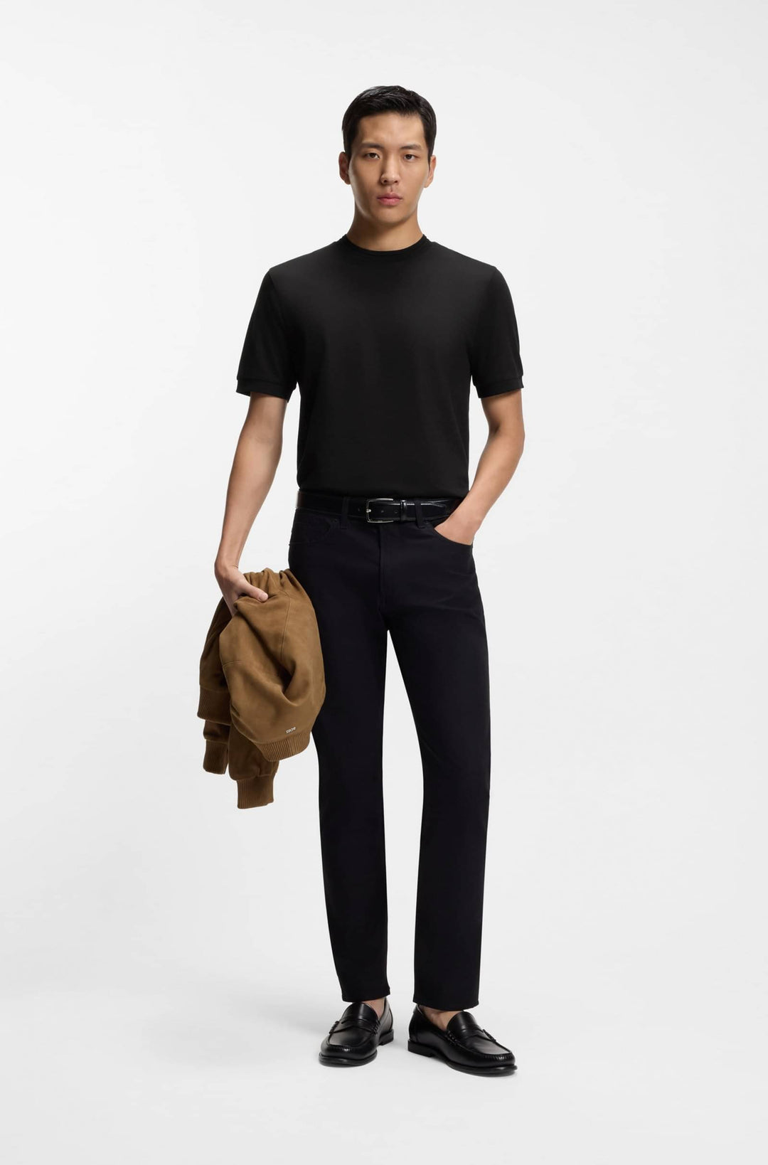 BOSS T-Shirts Regular Fit - H-THOMPSON 70 50554626- Concorde Fashion#color_black-001