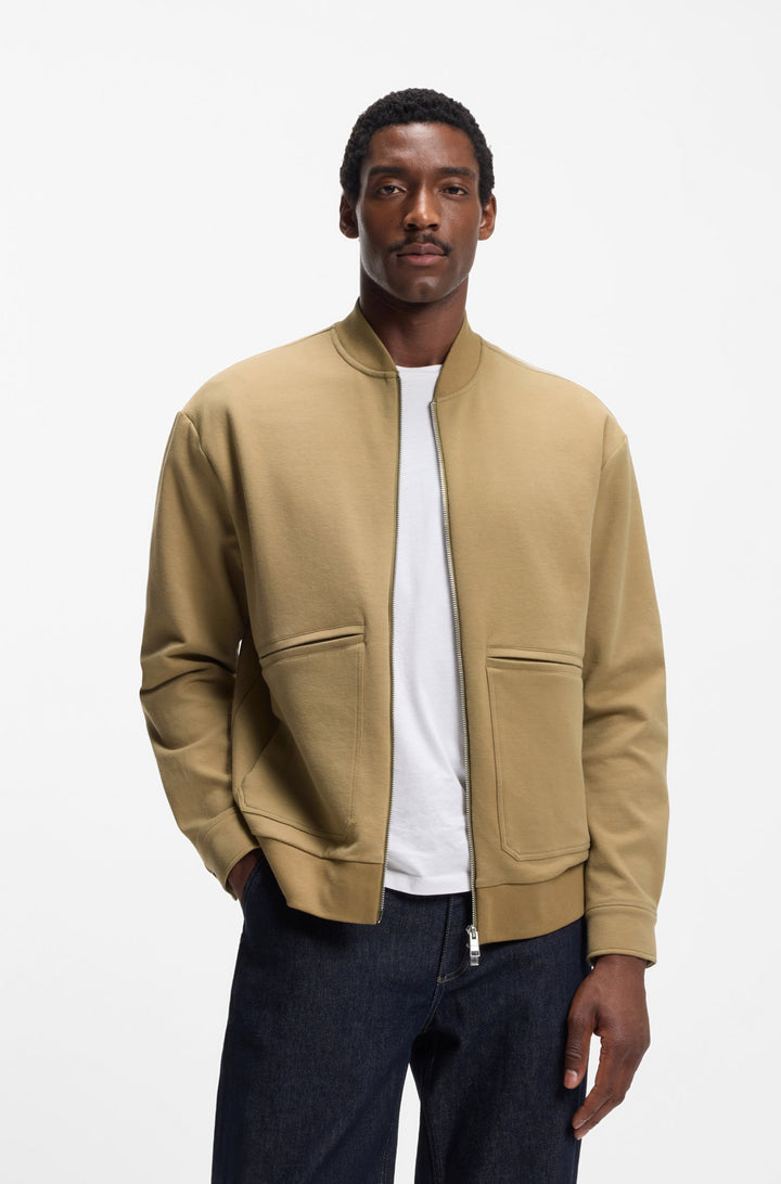 BOSS Sweatshirts Regular Fit - C-SKILES 32 50554232- Concorde Fashion#color_beige-252