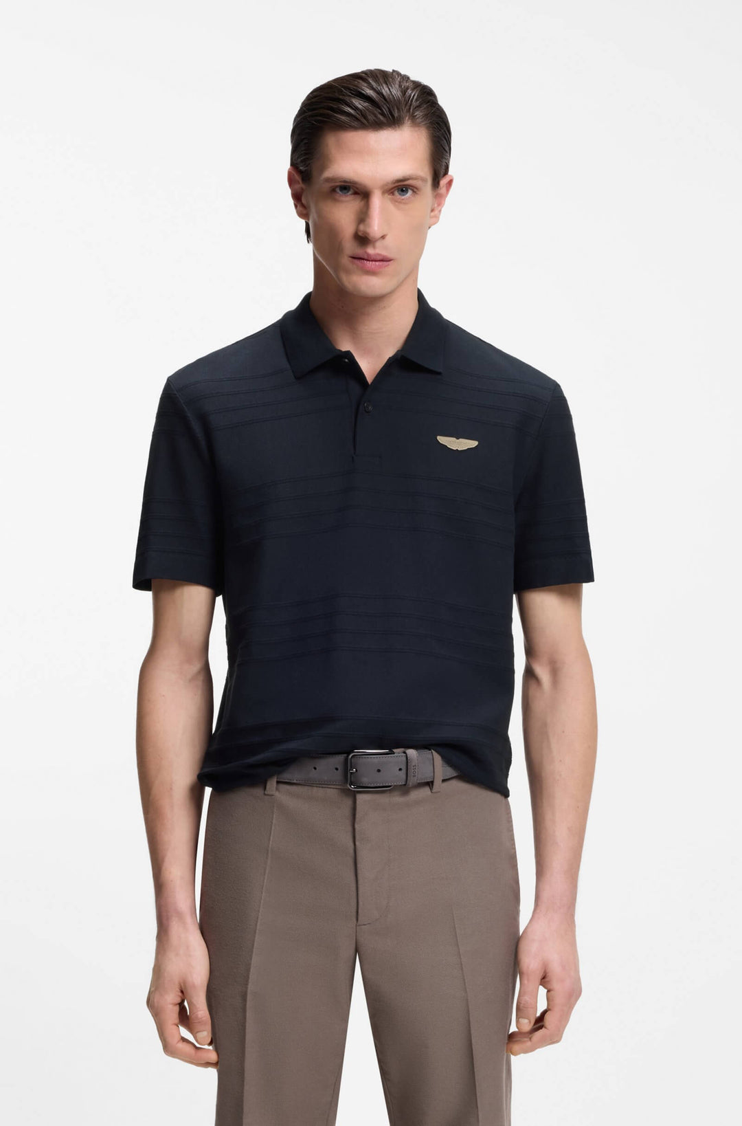 BOSS Polos Regular Fit - C-PARRIS 242_AM 50556174- Concorde Fashion#color_navy-404