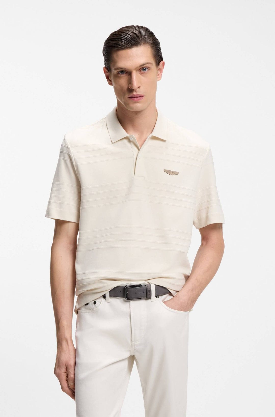BOSS Polos Regular Fit - C-PARRIS 242_AM 50556174- Concorde Fashion#color_white-118