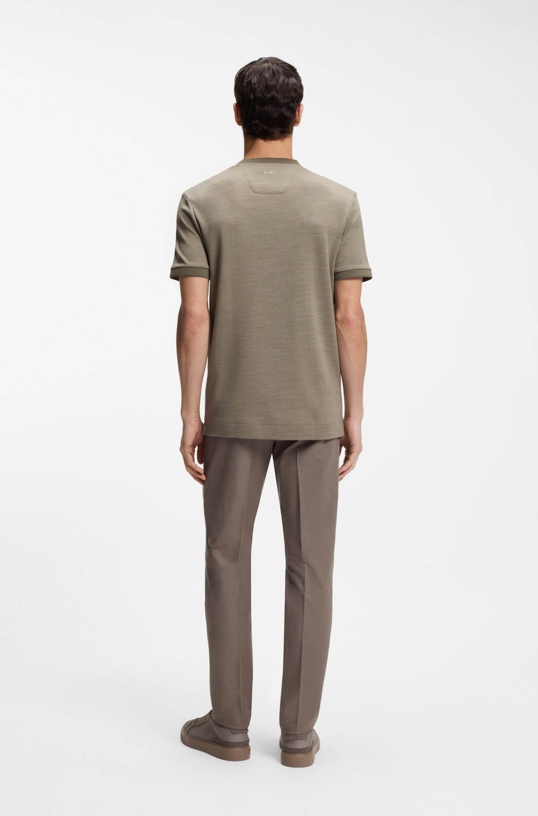 BOSS T-Shirts Regular Fit - C-THOMPSON 242_AM 50553812- Concorde Fashion#color_grey-077