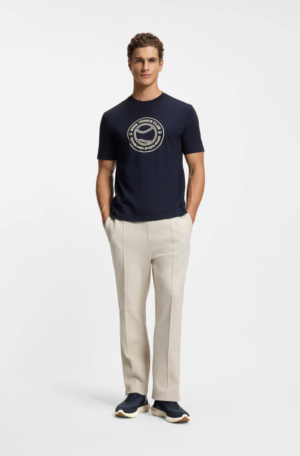 BOSS Sneakers  - BOSS-MOTION_KNM 50562620- Concorde Fashion#color_blue-460