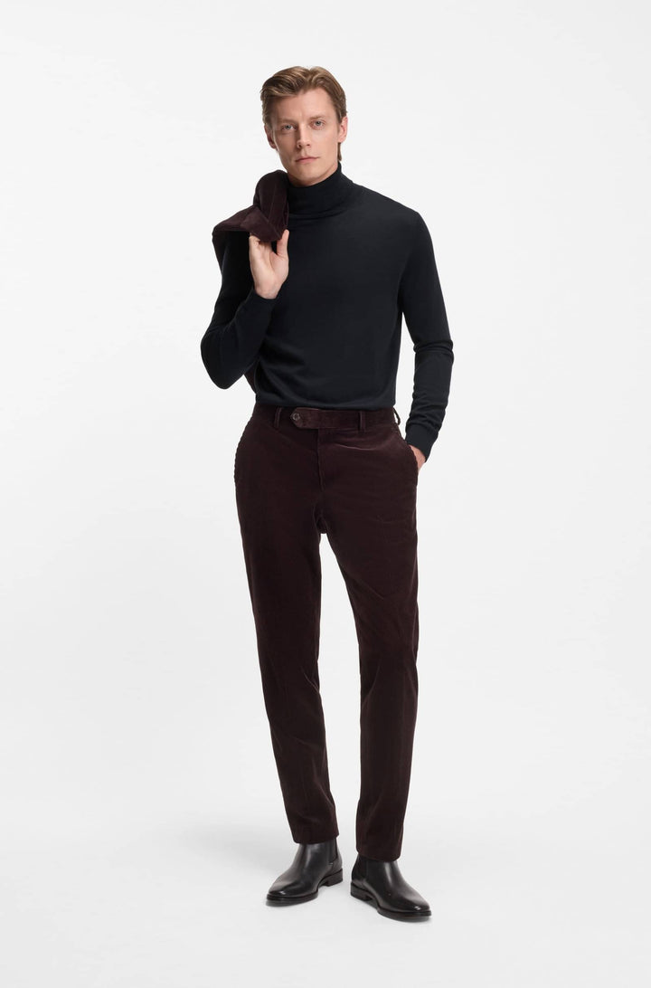 BOSS Sweaters Regular Fit - HERNANDO_DB 50557974- Concorde Fashion#color_navy-409