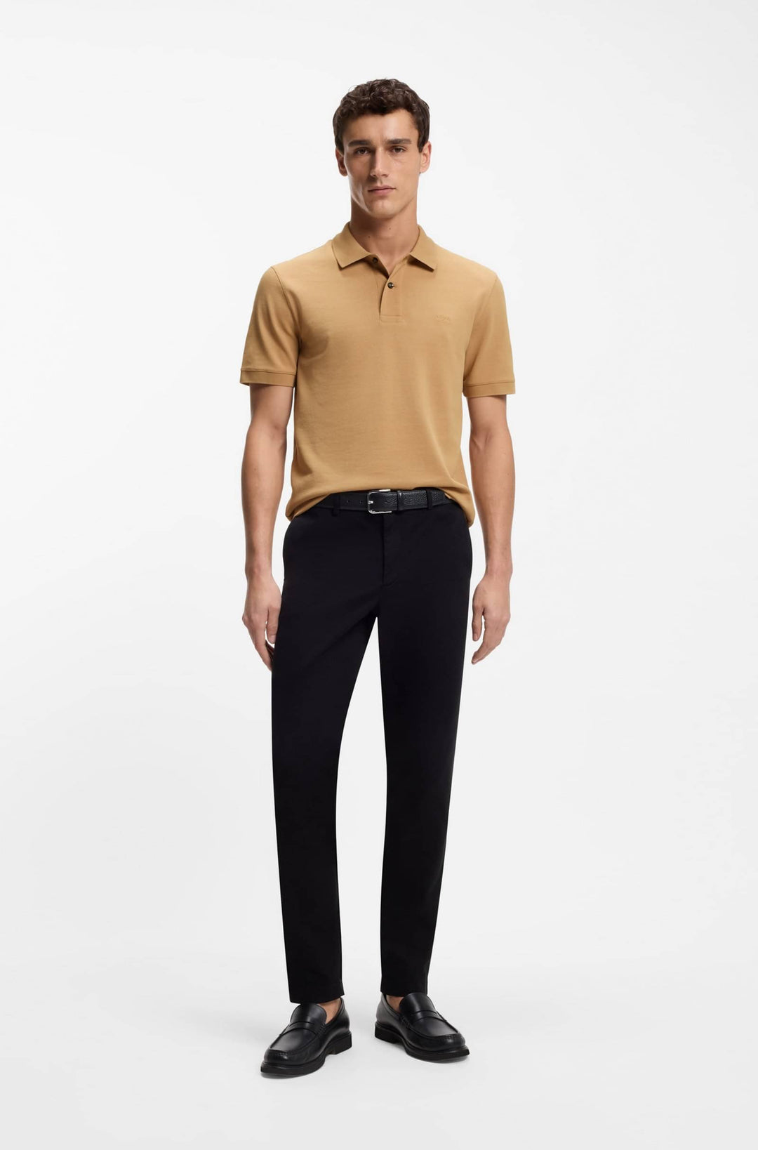 BOSS Polos Regular Fit - PALLAS 50553564- Concorde Fashion#color_beige-260