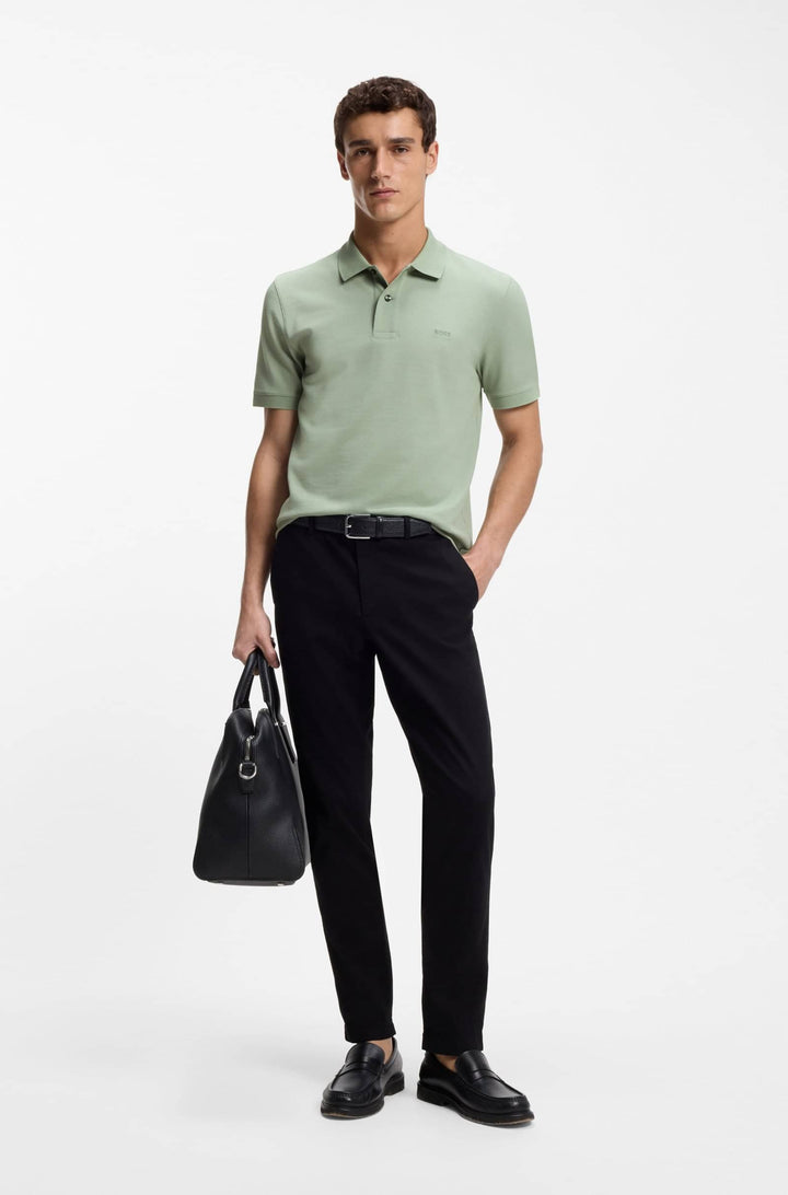 BOSS Polos Regular Fit - PALLAS 50553564- Concorde Fashion#color_green-373