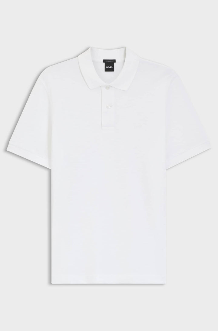BOSS Polos Regular Fit - PALLAS 50553564- Concorde Fashion#color_white-100