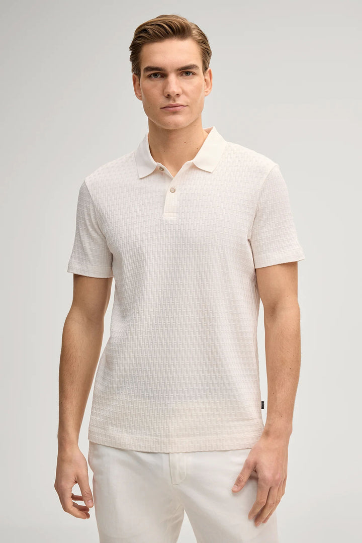JOOP! Polos Relaxed Fit - JJ-JORGE 30101934- Concorde Fashion#color_white-102