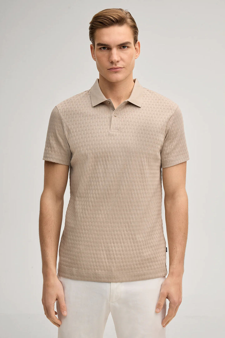 JOOP! Polos Relaxed Fit - JJ-JORGE 30101934- Concorde Fashion#color_brown-242