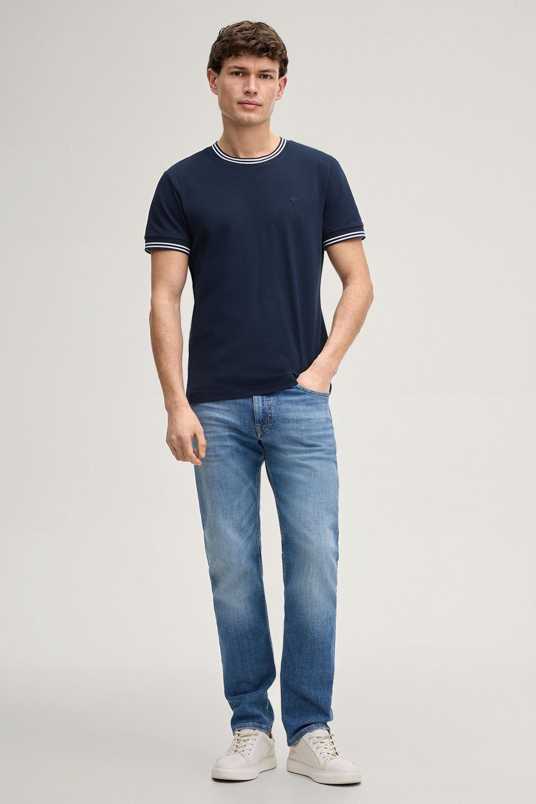 JOOP! T-Shirts Regular Fit - JJ-JOSE 30101942- Concorde Fashion#color_navy-405