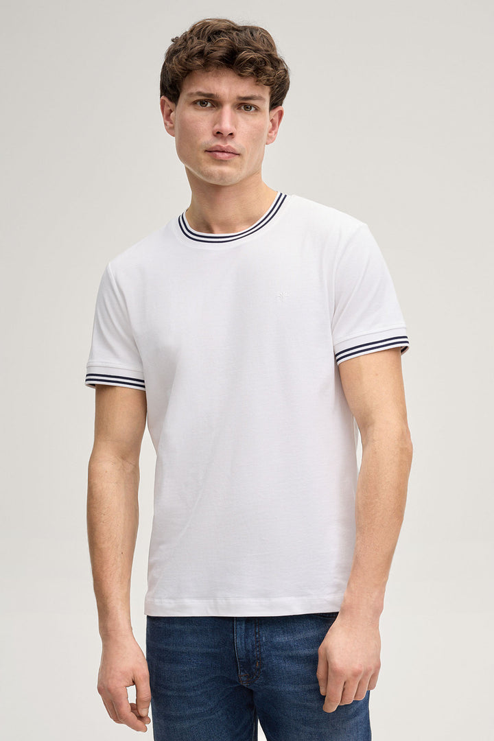 JOOP! T-Shirts Regular Fit - JJ-JOSE 30101942- Concorde Fashion#color_white-100