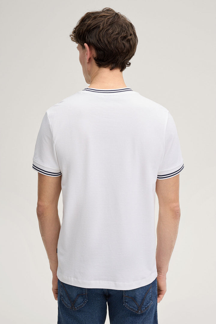 JOOP! T-Shirts Regular Fit - JJ-JOSE 30101942- Concorde Fashion#color_white-100