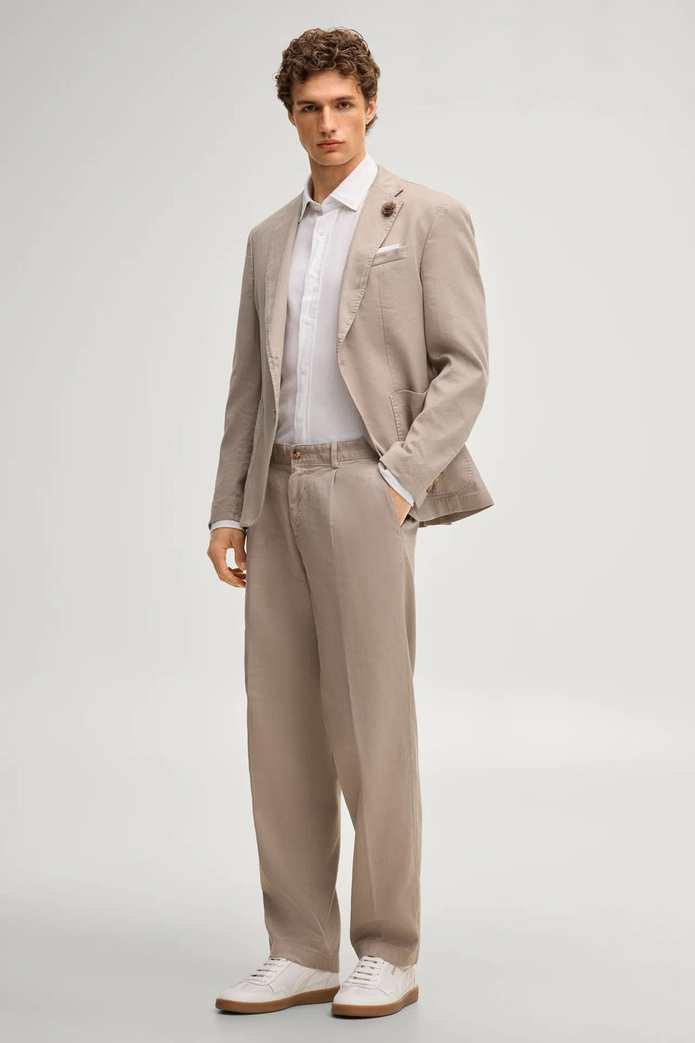 JOOP! Trousers Relaxed Fit - JT-82LEXTER-D 30102675- Concorde Fashion#color_brown-242
