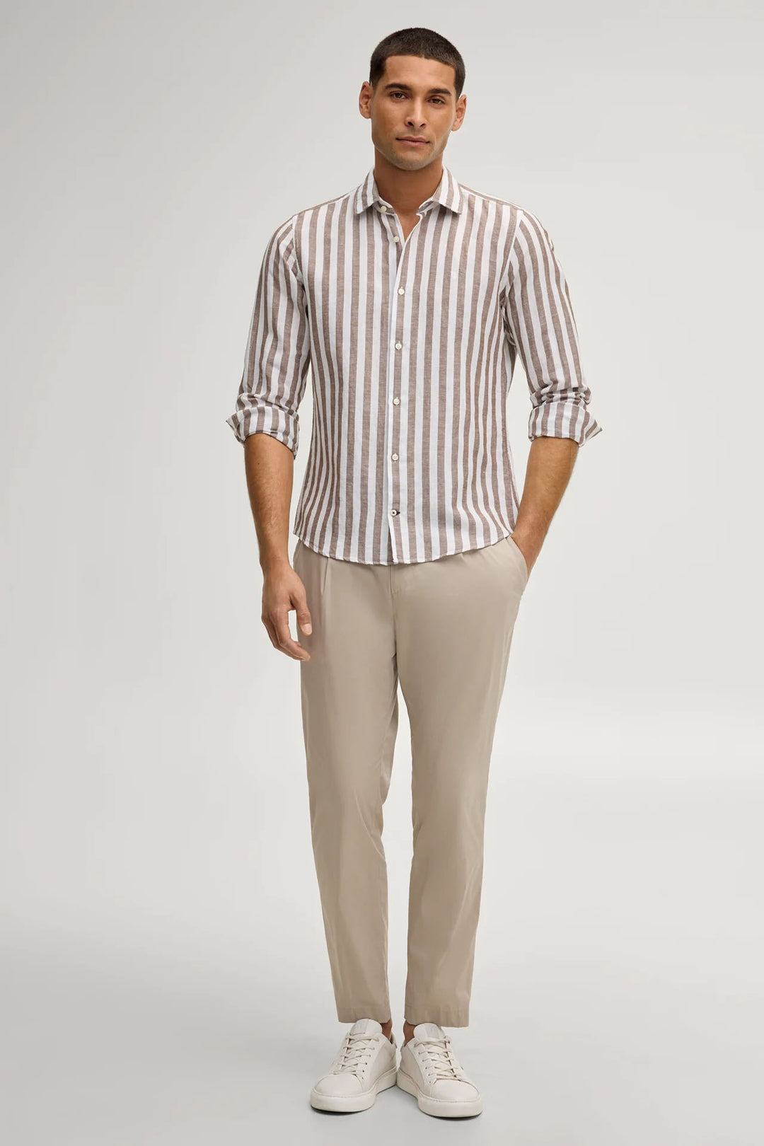 JOOP! Casual Shirts Slim fit - JSH-264PIT1-W 30102693- Concorde Fashion#color_brown-204