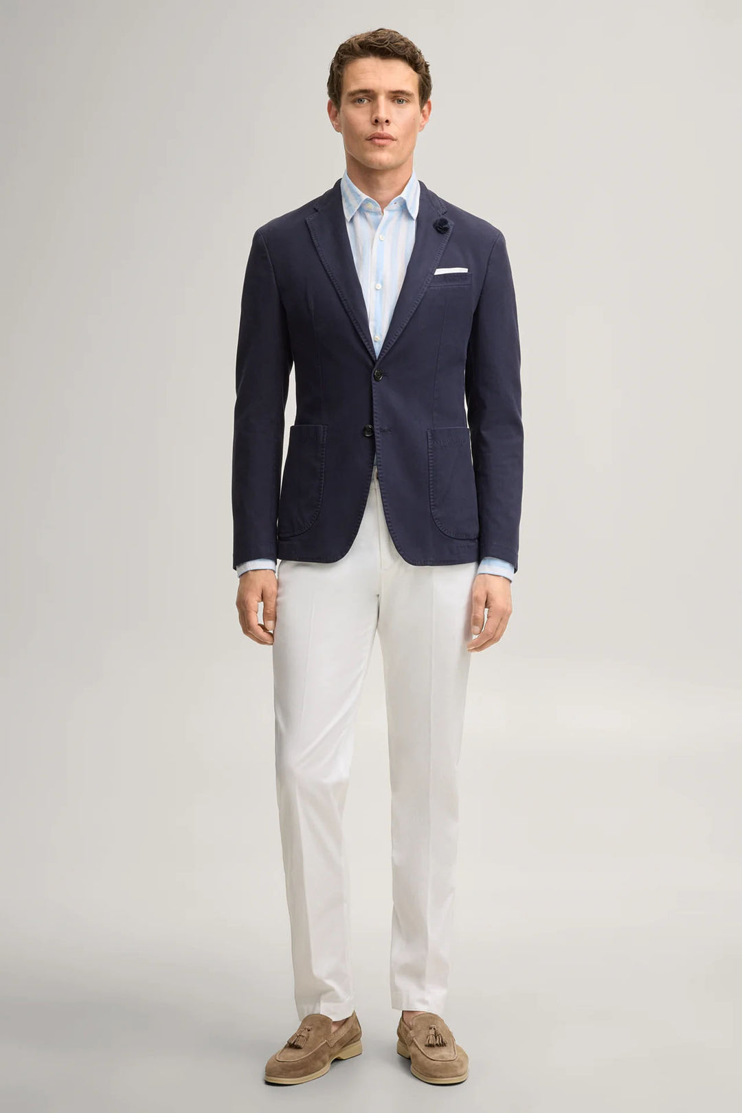 JOOP! Trousers Slim fit - JT-79SAKE-D 30102722- Concorde Fashion#color_white-107