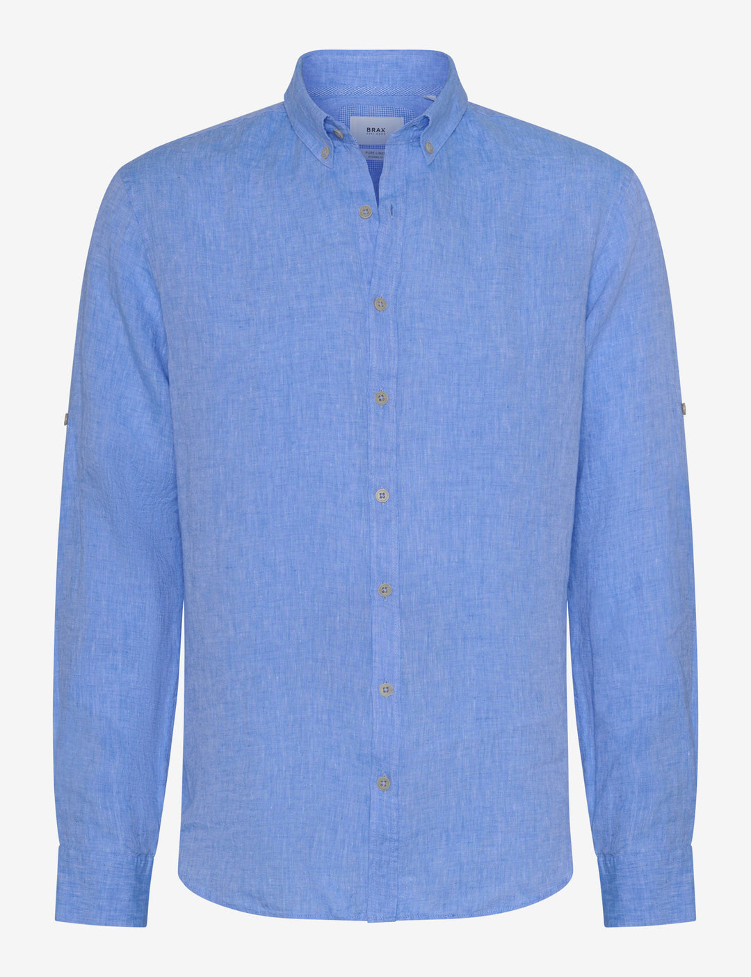 Brax  Casual Shirts in Linen - DIRK U 44-3508 (744 197 00)- Concorde Fashion#color_blue-29