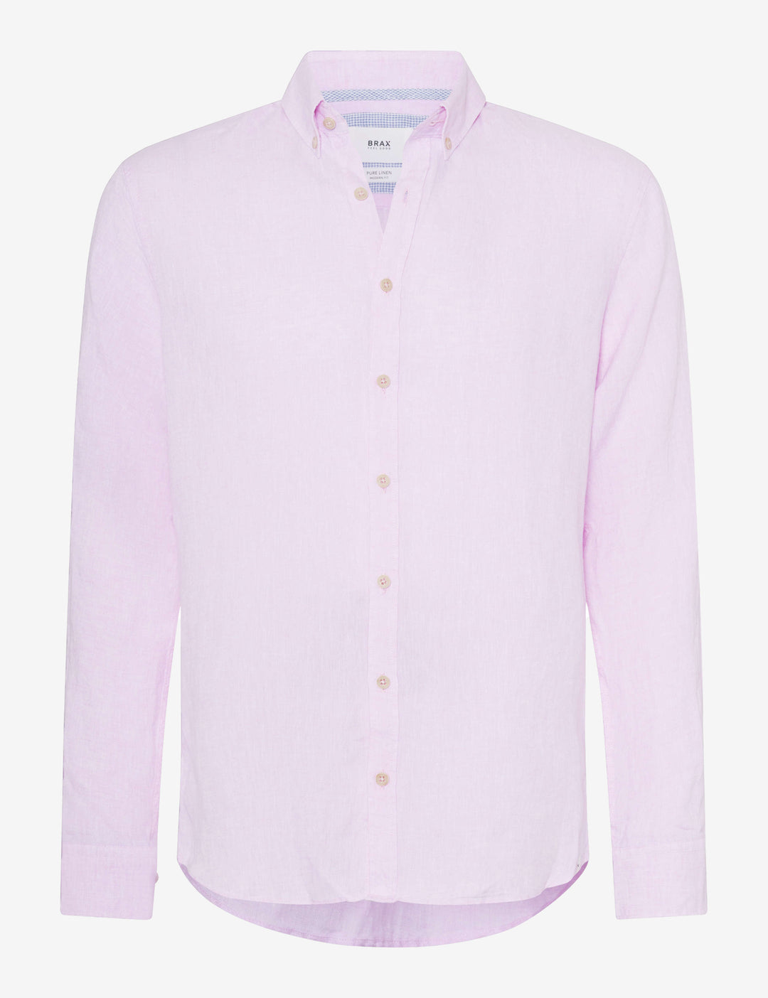 Brax  Casual Shirts in Linen - DIRK U 44-3508 (744 197 00)- Concorde Fashion#color_pink-89