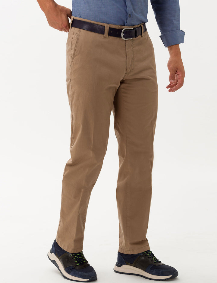 EUREX Regular Fit Chinos in Cotton Mix - JIM 50-1900 (058 386 20)- Concorde Fashion#color_beige-56