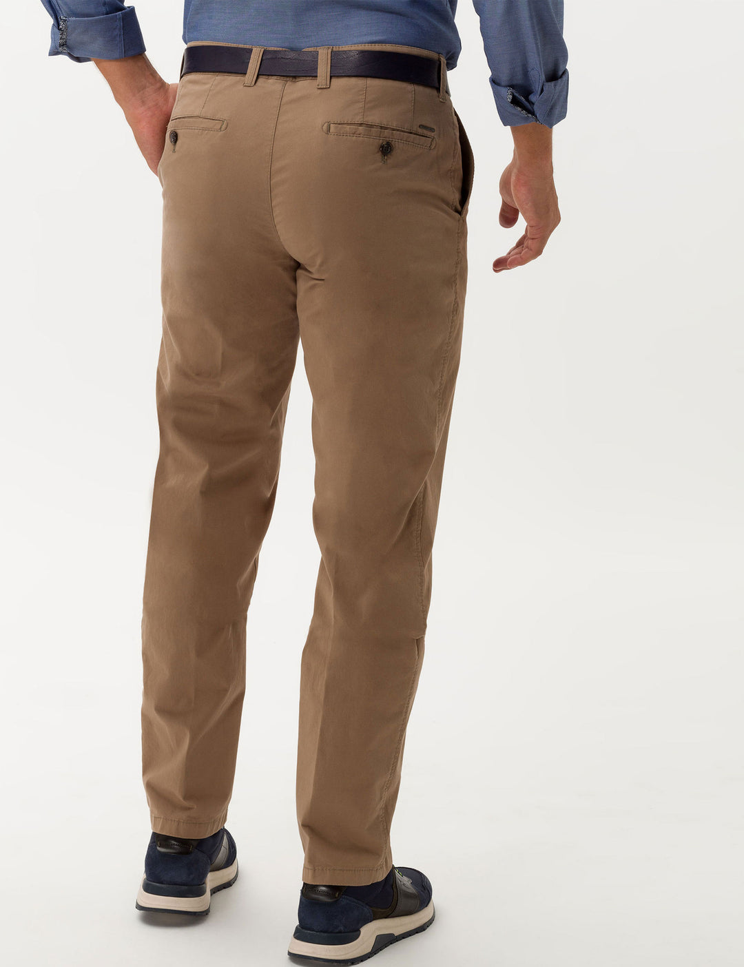 EUREX Regular Fit Chinos in Cotton Mix - JIM 50-1900 (058 386 20)- Concorde Fashion#color_beige-56