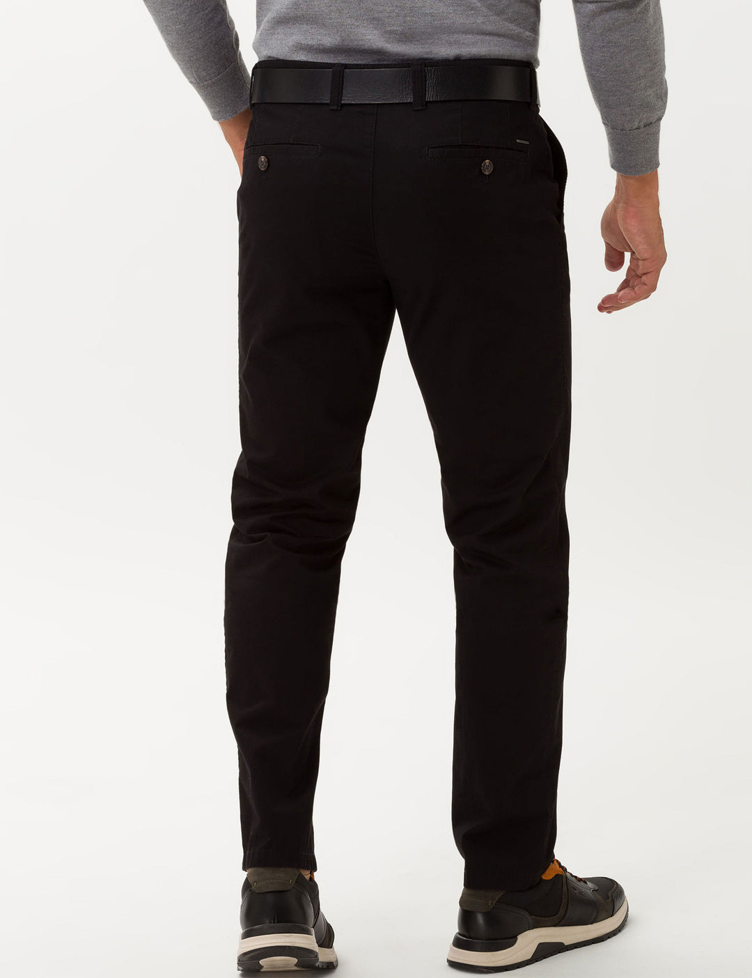 EUREX Regular Fit Chinos in Cotton Mix - JIM 50-1900 (058 386 20)- Concorde Fashion#color_black-01