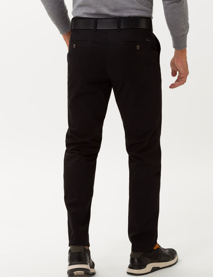 EUREX Regular Fit Chinos in Cotton Mix - JIM 50-1900 (058 386 20)- Concorde Fashion#color_black-01