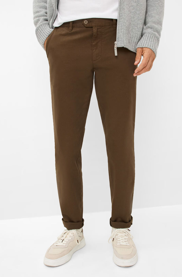 Eurex Chinos Regular Fit - JIM- Concorde Fashion#color_brown-53