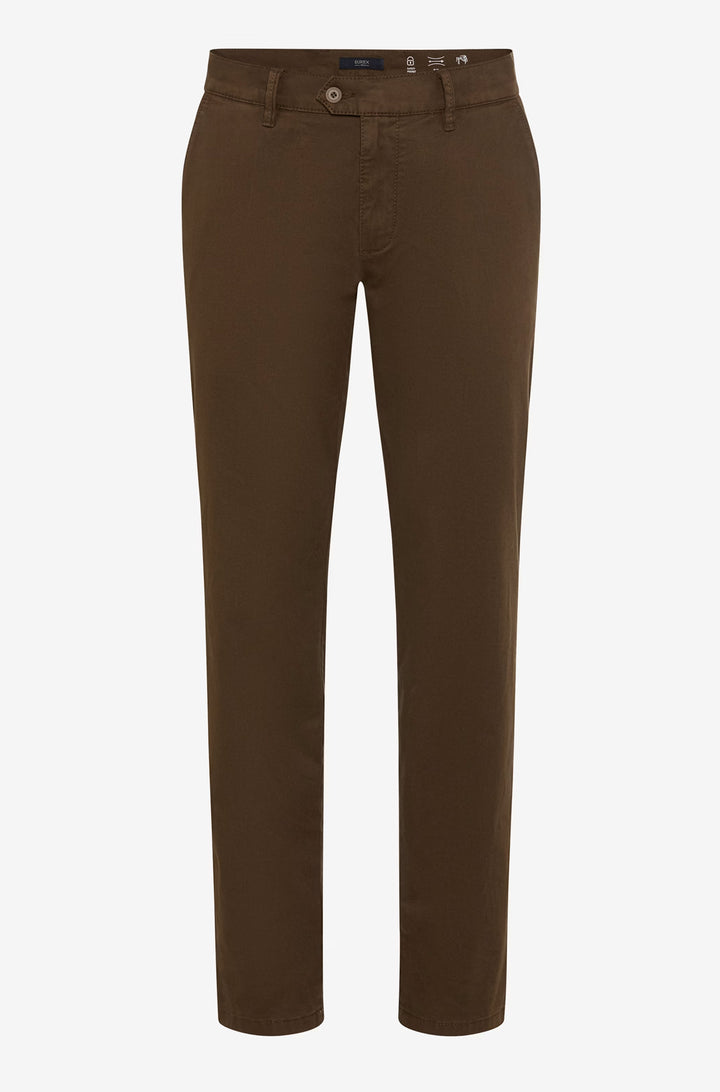 Eurex Chinos Regular Fit - JIM- Concorde Fashion#color_brown-53