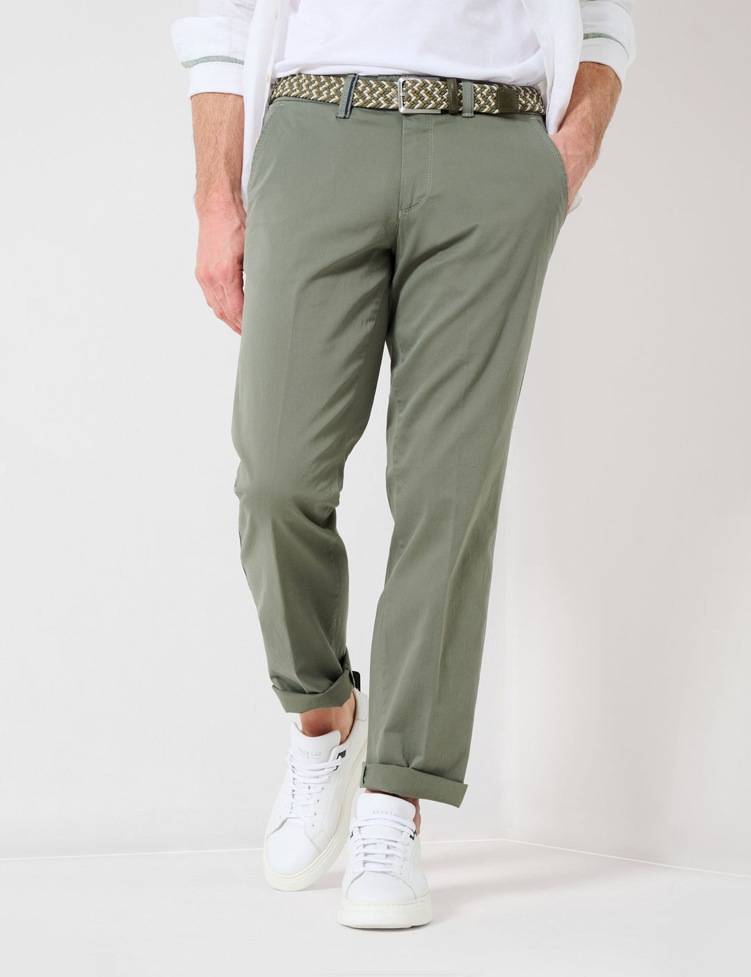 EUREX  Chinos in Cotton Mix - JIM 51-1508 (059 346 20)- Concorde Fashion#color_green-37