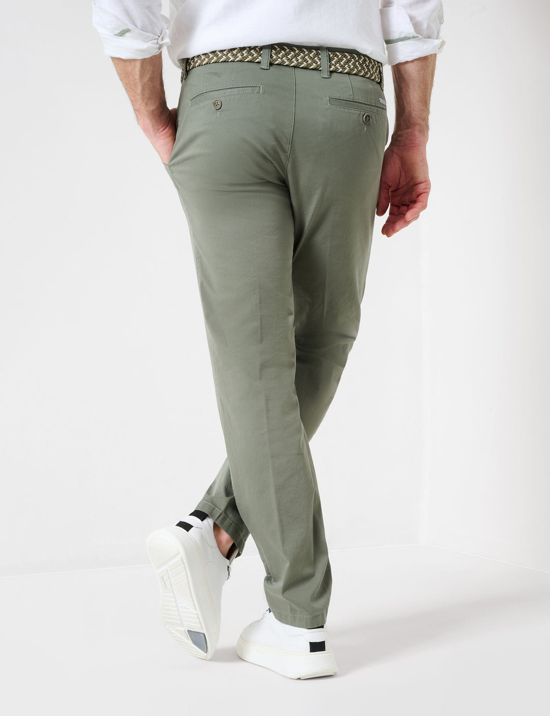 EUREX  Chinos in Cotton Mix - JIM 51-1508 (059 346 20)- Concorde Fashion#color_green-37