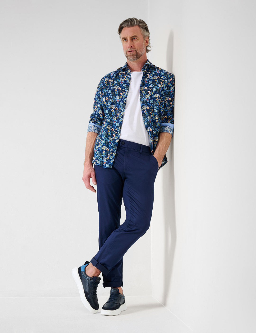 EUREX  Chinos in Cotton Mix - THILO 51-1548 (058 383 20)- Concorde Fashion#color_navy-23