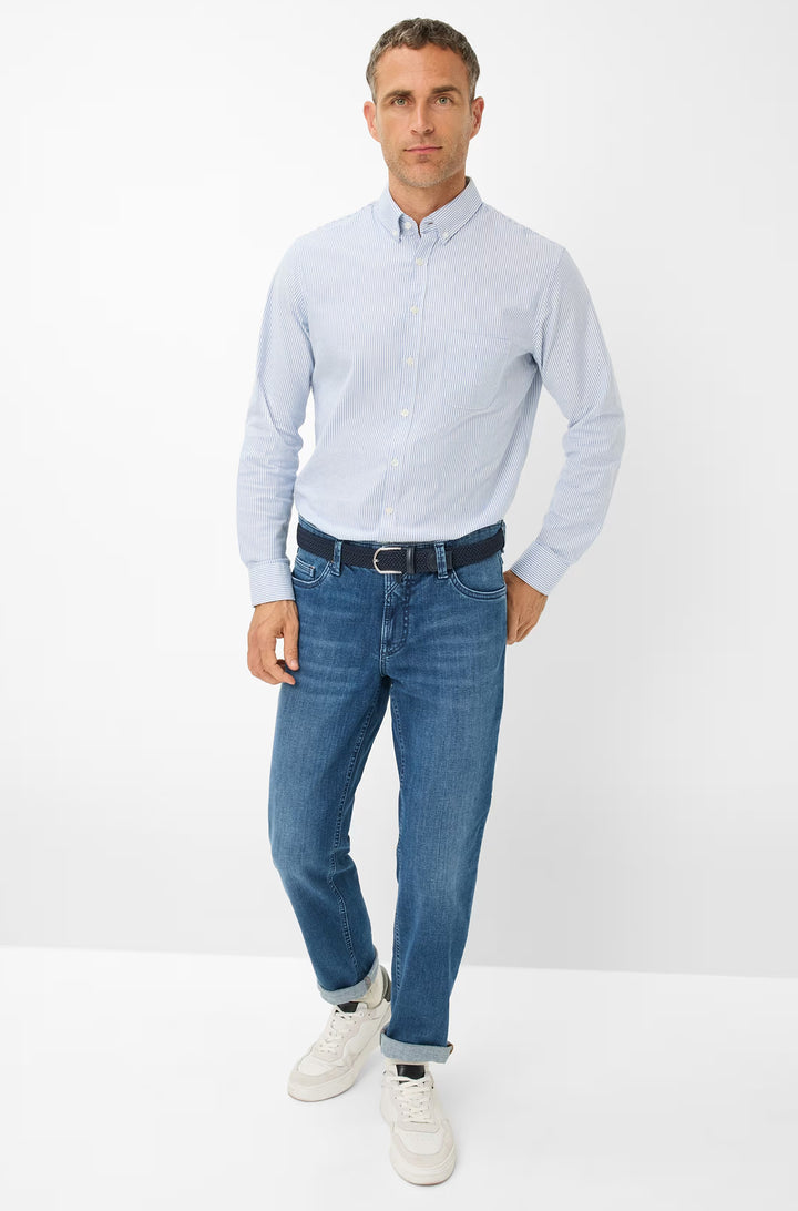 Eurex Jeans Regular Fit - LUKE- Concorde Fashion#color_blue-25