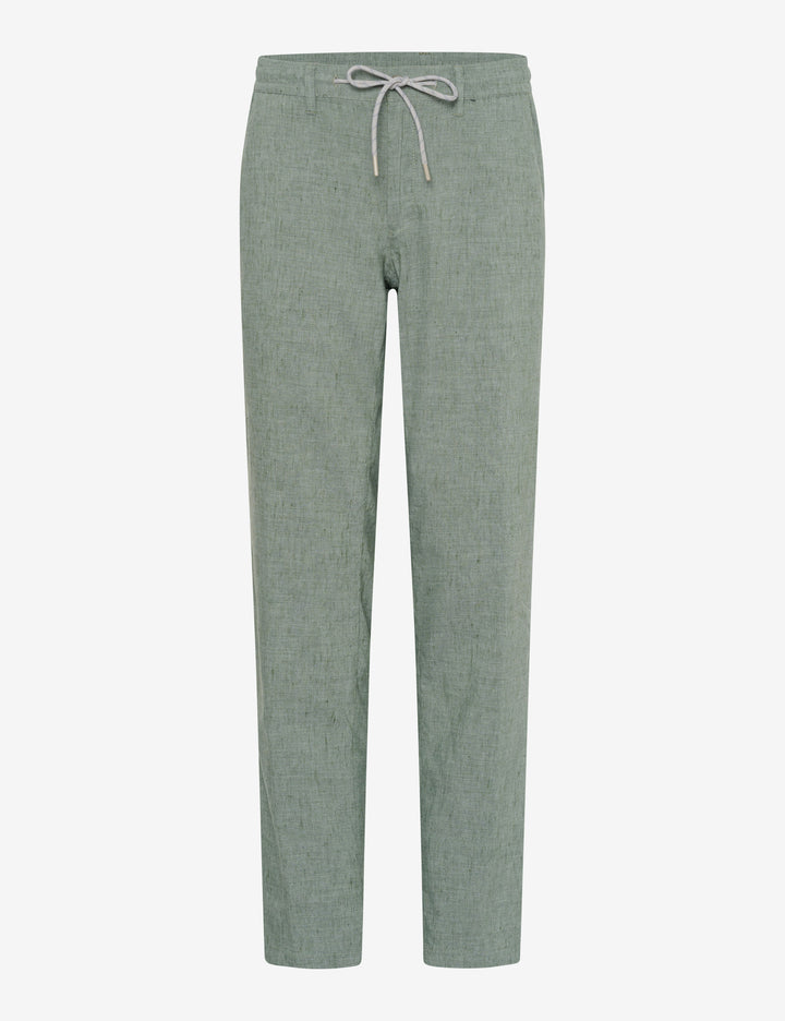 EUREX  Chinos in Linen Mix - TILL 54-2908 (058 329 20)- Concorde Fashion#color_green-36