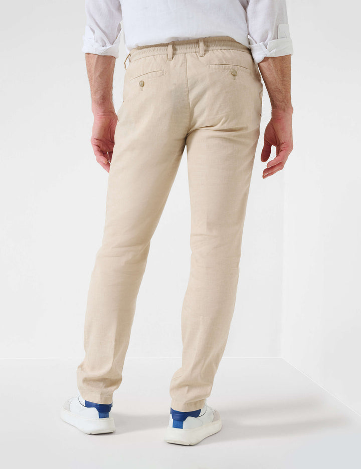 EUREX  Chinos in Linen Mix - TILL 54-2908 (058 329 20)- Concorde Fashion#color_grey-58