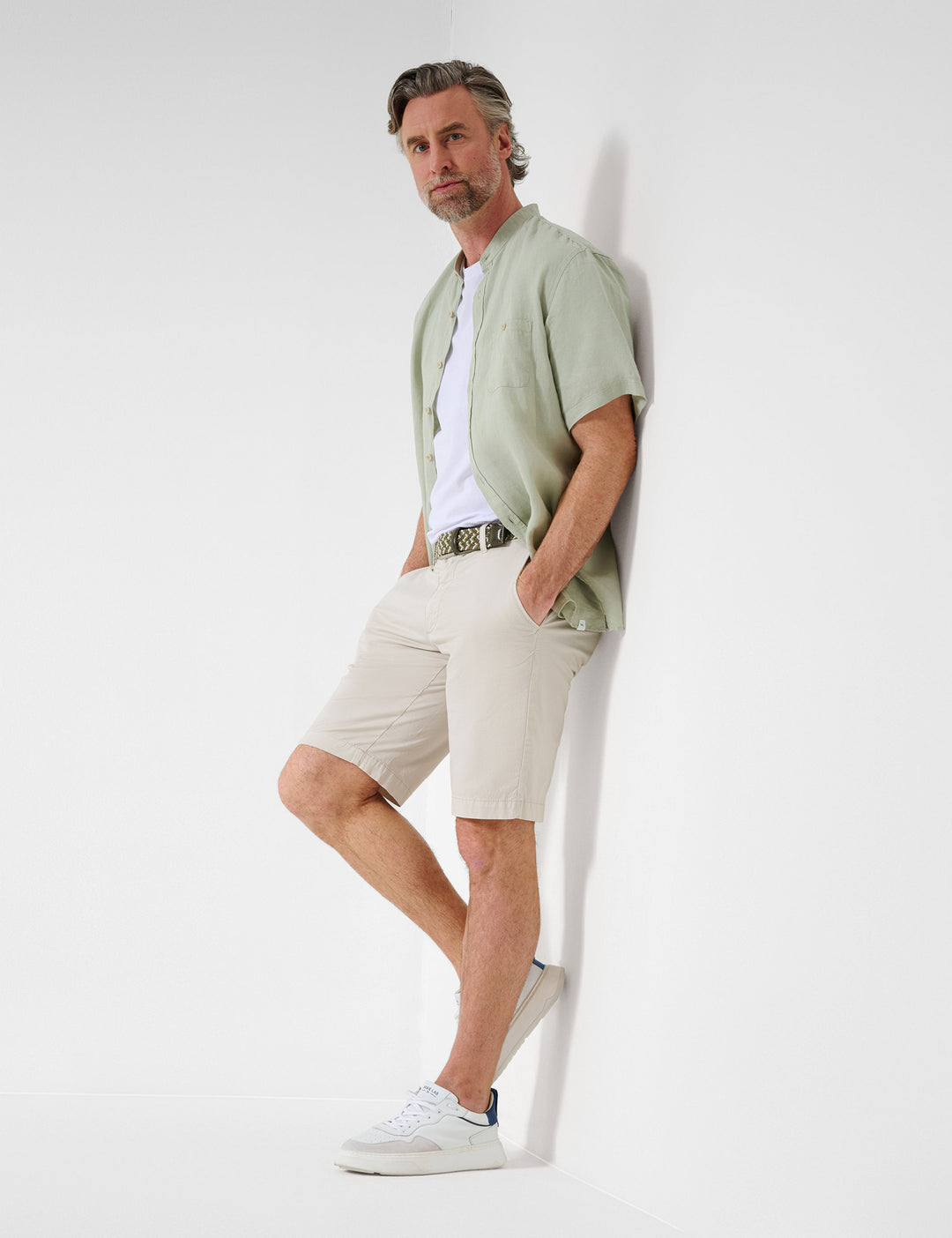 EUREX  Shorts in Cotton Mix - BURT 54-6448 (059 373 20)- Concorde Fashion#color_grey-59