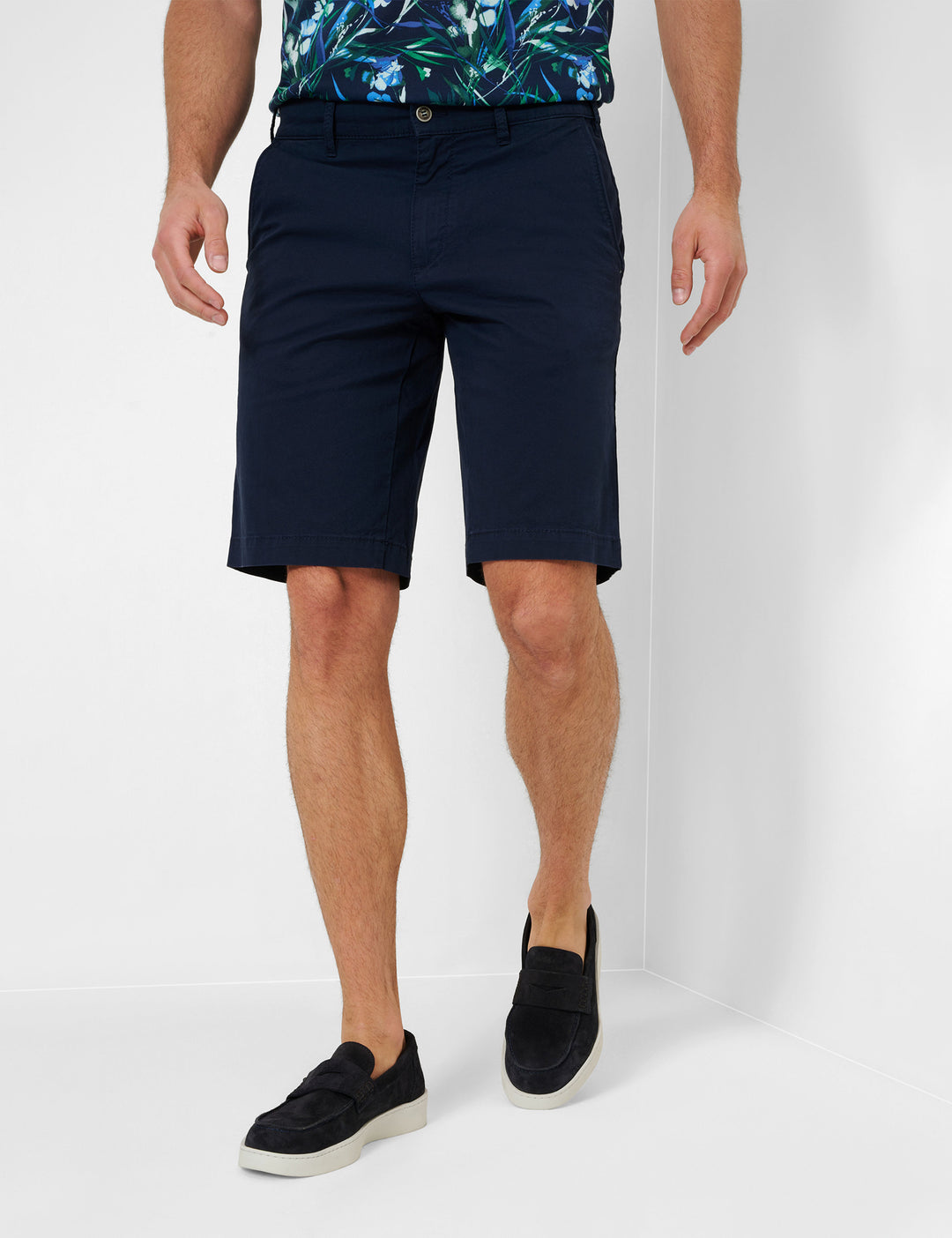 EUREX  Shorts in Cotton Mix - BURT 54-6448 (059 373 20)- Concorde Fashion#color_navy-22