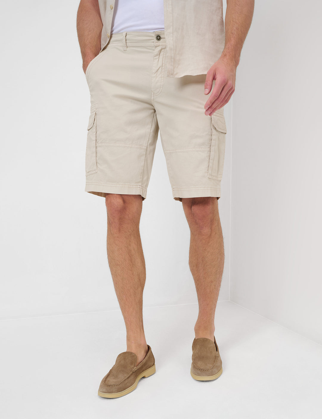 EUREX  Shorts in Cotton Mix - BODO 54-6448 (059 377 20)- Concorde Fashion#color_grey-59