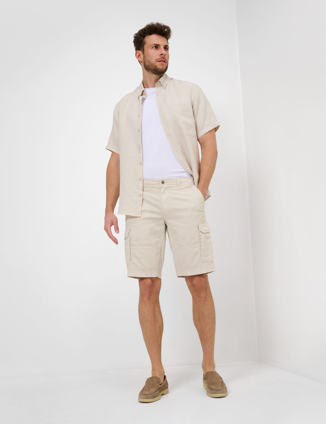 EUREX  Shorts in Cotton Mix - BODO 54-6448 (059 377 20)- Concorde Fashion#color_grey-59