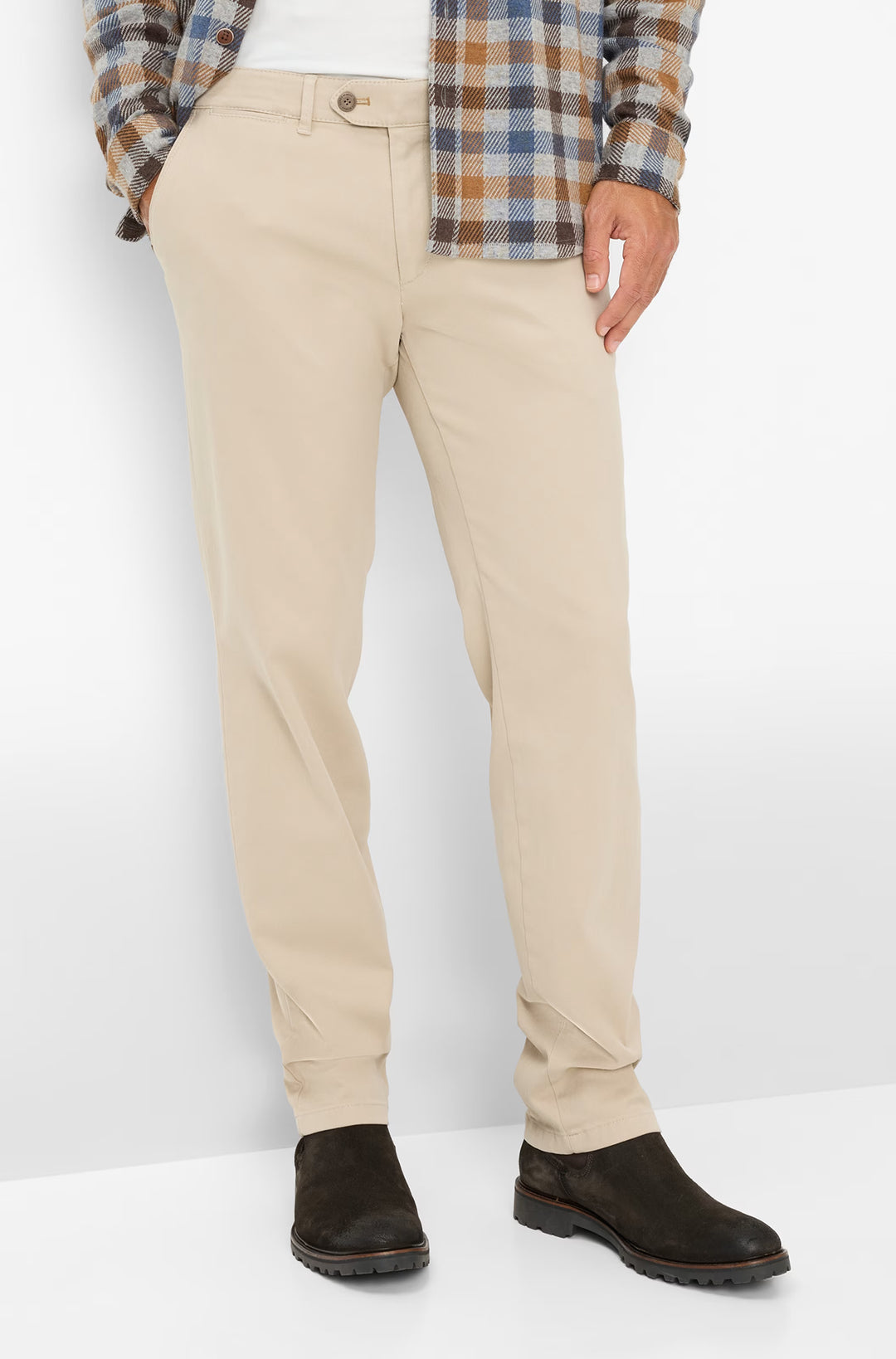Eurex Chinos Regular Fit - JOE- Concorde Fashion#color_grey-59