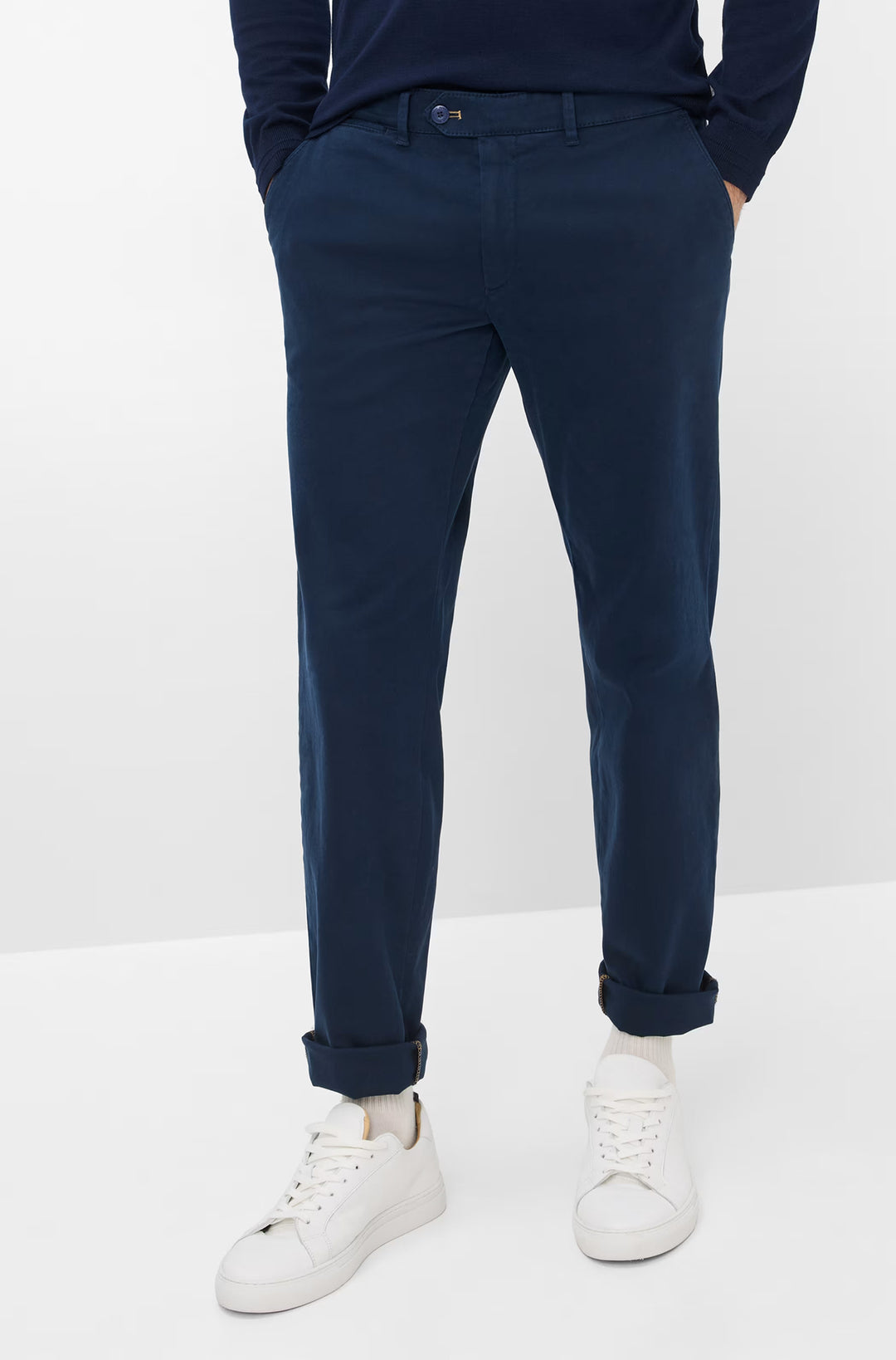 Eurex Chinos Regular Fit - JOE- Concorde Fashion#color_navy-22