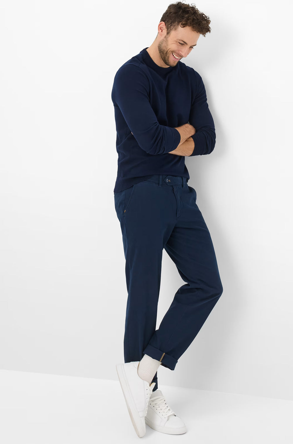 Eurex Chinos Regular Fit - JOE- Concorde Fashion#color_navy-22