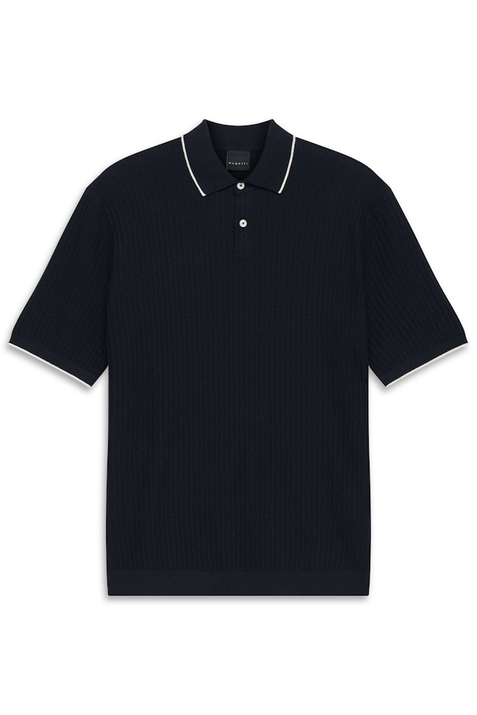 Bugatti Polos Modern Fit - 15538E 7100- Concorde Fashion#color_navy-390