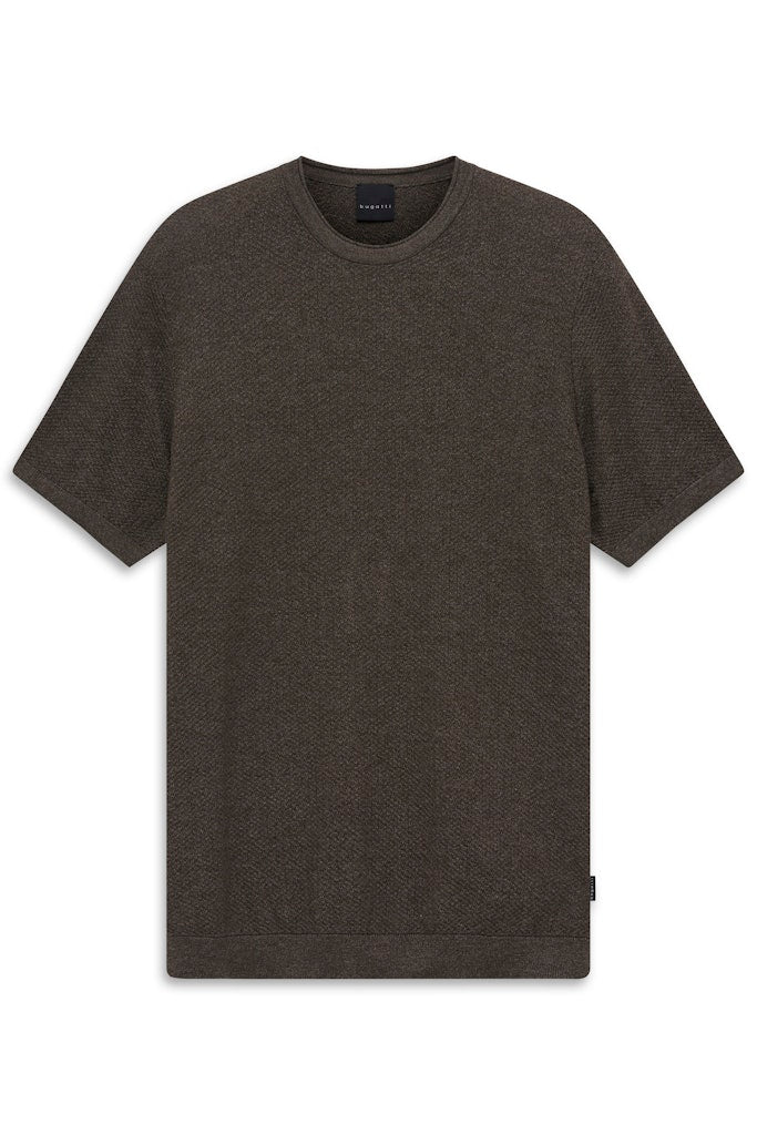 Bugatti T-Shirts Modern Fit - 15526E 7200- Concorde Fashion#color_brown-090