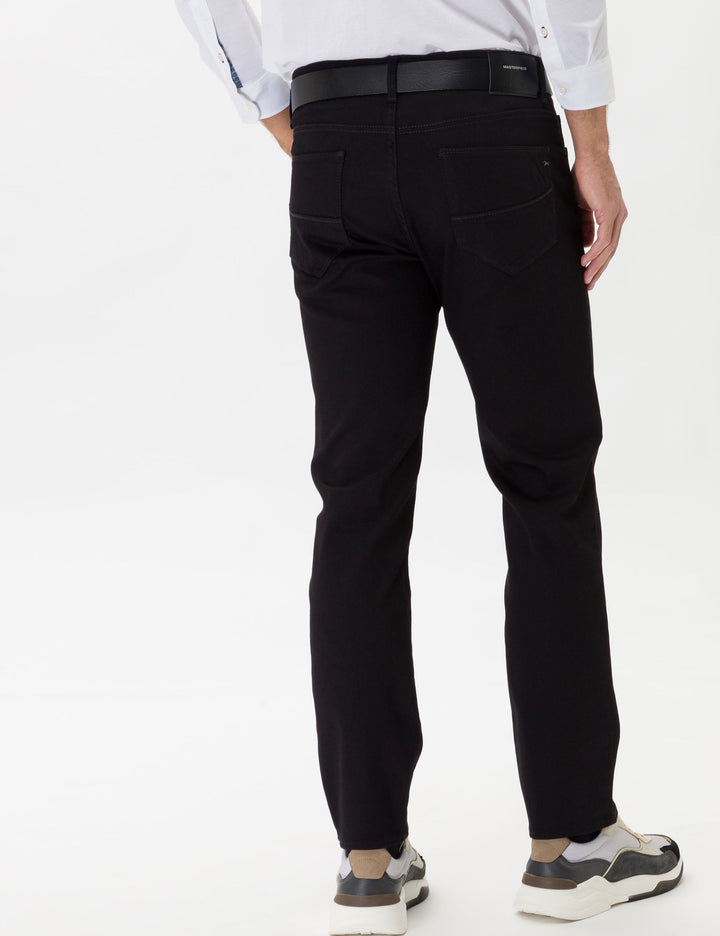 Brax Modern Fit Jeans in Cotton Mix - CADIZ 80-0070 (079 607 20)- Concorde Fashion#color_black-01