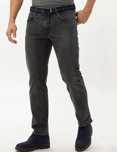 Brax Modern Fit Jeans in Cotton Mix - CADIZ 80-0070 (079 607 20)- Concorde Fashion#color_grey-05