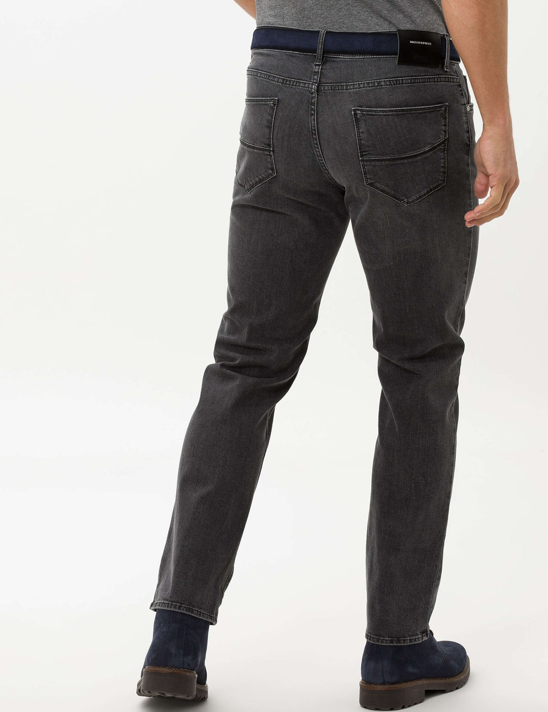 Brax Modern Fit Jeans in Cotton Mix - CADIZ 80-0070 (079 607 20)- Concorde Fashion#color_grey-05