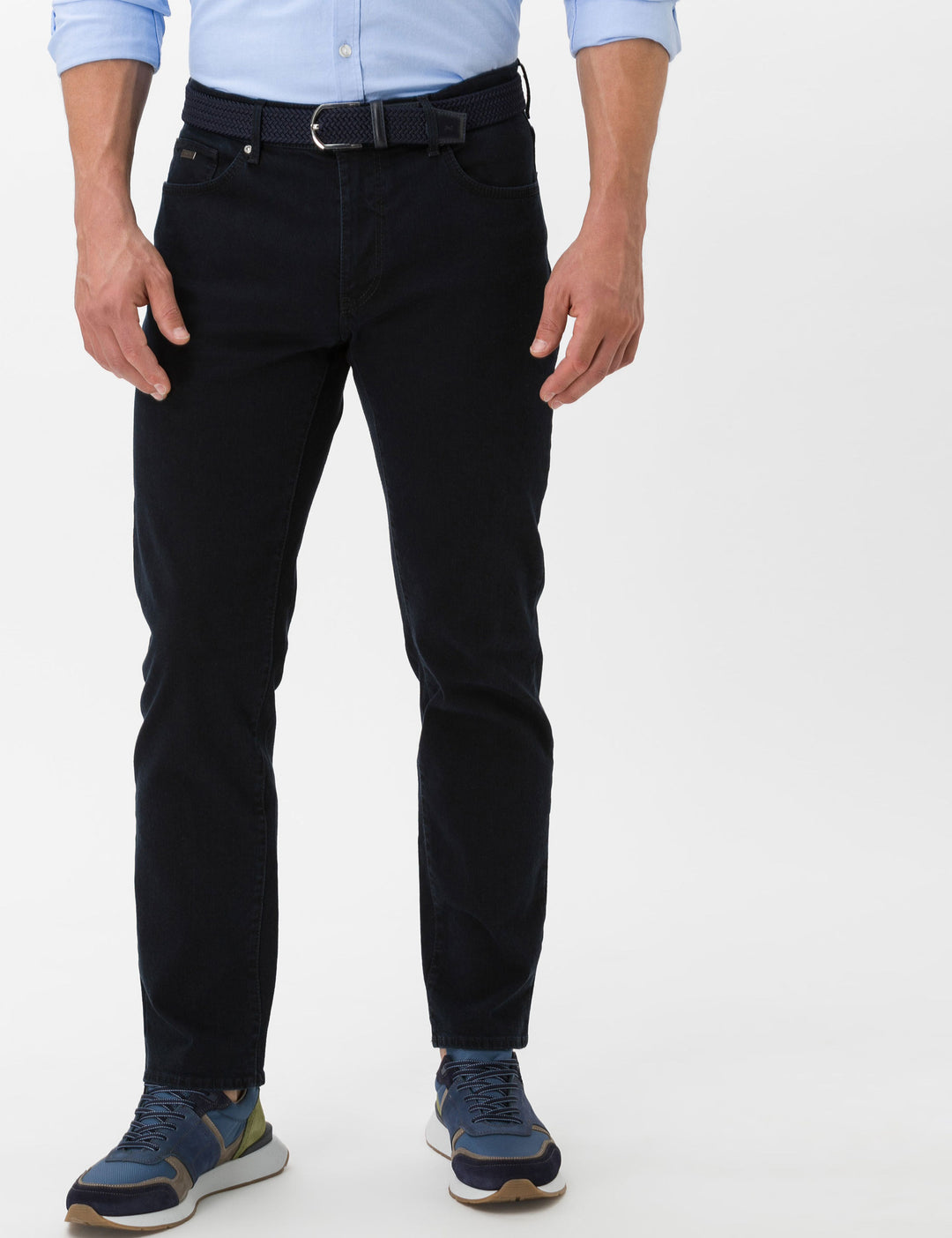Brax Modern Fit Jeans in Cotton Mix - CADIZ 80-0070 (079 607 20)- Concorde Fashion#color_navy-22
